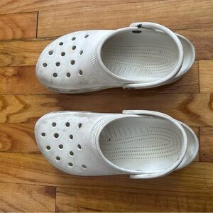 Womens White Crocs